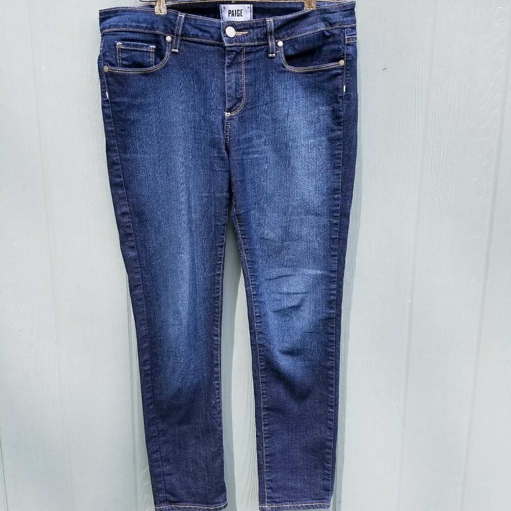 Paige Skyline Ankle Peg jeans
